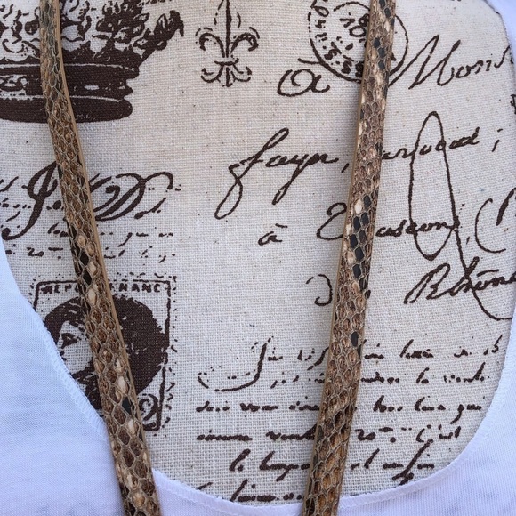 ID Landyard faux snakeskin,NWOT - Picture 5 of 6